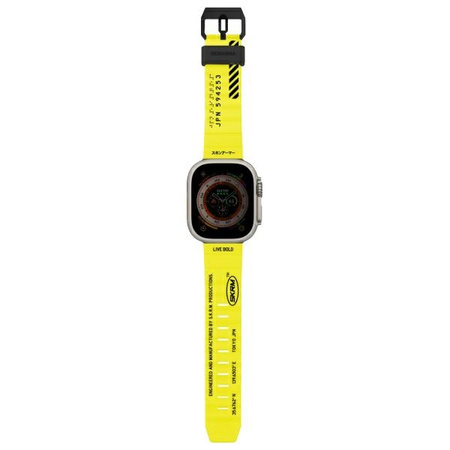 Skinarma pasek Shokku Apple Watch 49/45/44mm żółty/electric yellow
