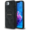 GUESS ETUI RING CLASSIC LOGO DO IPHONE 16E DO MAGSAFE Z MAGNETYCZNYM