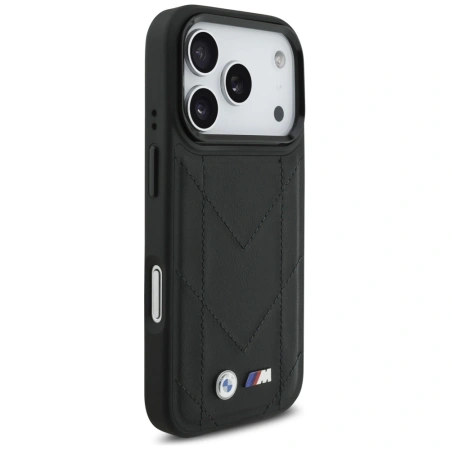 BMW ETUI M QUILTED LOGO MAGSAFE DO IPHONE 17 PRO OCHRONA