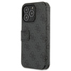 GUESS ETUI Z LOGO DO IPHONE 13 PRO MAX 6,7 KSIĄŻKA Z METALOWYM WYKOŃCZENIEM