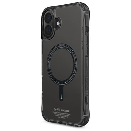 Skinarma etui Saido iPhone 16 6.1 Magnetic Charging czarny/black
