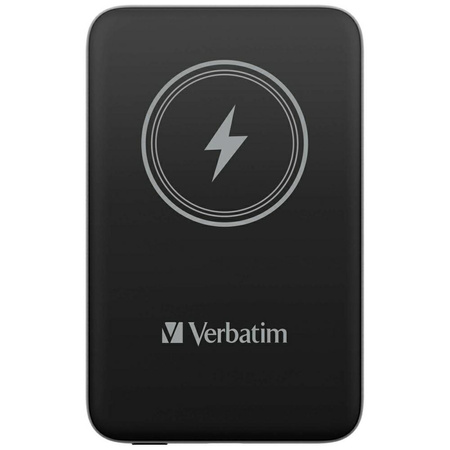 Verbatim Powerbank indukcyjny `n` Go 15W 10000mAh Wireless Magnetic czarny/black 32245