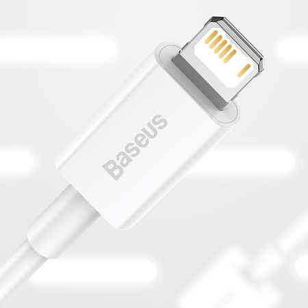 Baseus Superior kabel USB - Lightning 2,4A 1,5 m Biały (CALYS-B02)