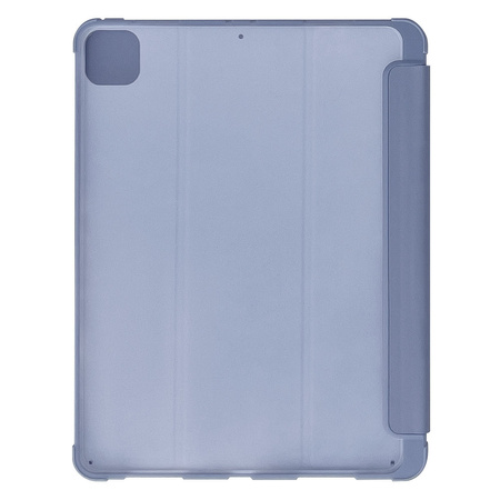 Stand Tablet Case etui Smart Cover pokrowiec na iPad mini 2021 z funkcja podstawki niebieski