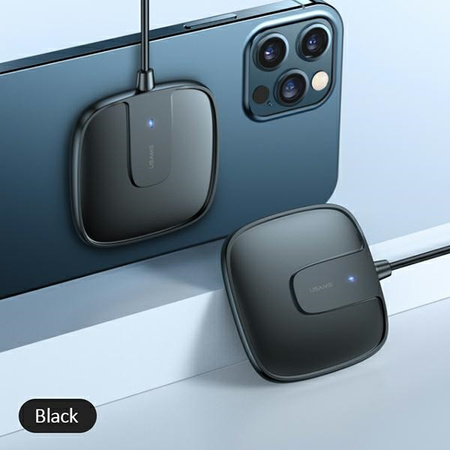 USAMS ŁADOWARKA INDUKCYJNA 15W DO IPHONE 12 SERIES MAGNETICW1 EXTRA-THIN
