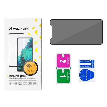 WOZINSKY SZKŁO PRIVACY GLASS DO SAMSUNG GALAXY A55 ANTY-SPY FILTR DO RUCHU