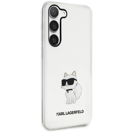 KARL LAGERFELD ETUI HARDCASE DO SAMSUNG GALAXY S23 S911 TRANSPARENTNE