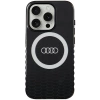 Etui Audi IML Big Logo MagSafe na iPhone 15 Pro - czarne