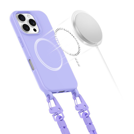TECH-PROTECT MAGNECKLACE ETUI DO MAGSAFE IPHONE 16 PRO PEŁNE OCHRONA EKRANU
