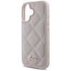 GUESS ETUI POKROWIEC DO IPHONE 16 6.1 HARDCASE LOGO QUILED METALOWE