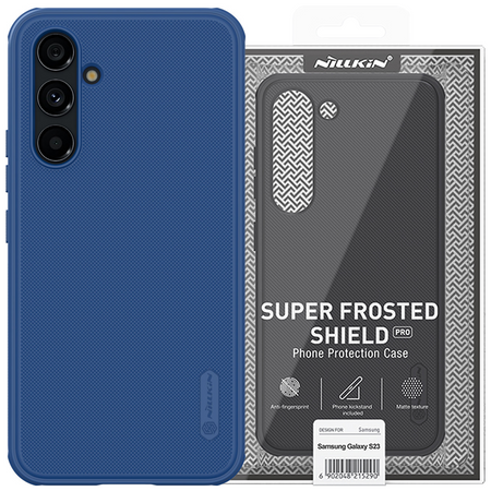 Wzmocnione etui Nillkin Super Frosted Shield Pro do Samsung Galaxy S23 FE - niebieskie