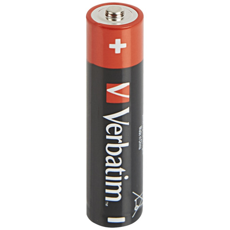 VERBATIM BATERIA ALKALICZNA AAA LR03 DO URZĄDZENIA ELEKTRONICZNEGO 4 SZTUKI