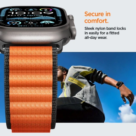 SPIGEN PASEK WBF1 DO APPLE WATCH 44 45 46 49 MM WYSOKA JAKOŚĆ KOMFORT