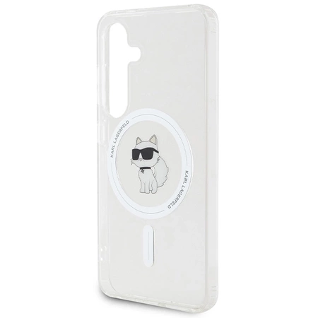 Etui Karl Lagerfeld IML Choupette MagSafe na Samsung Galaxy S24 - przezroczyste