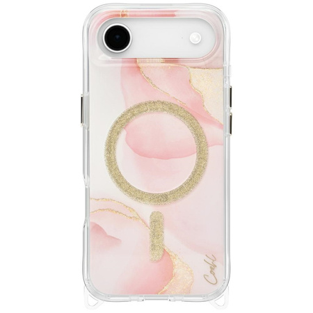 Etui UNIQ Coehl Aeris do iPhone Air Magnetic Charging różowy