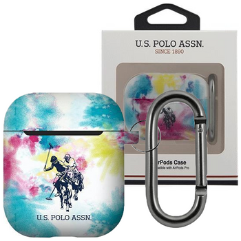 US Polo USACA2PCUSML AirPods case multicolor Tie & Dye Collection