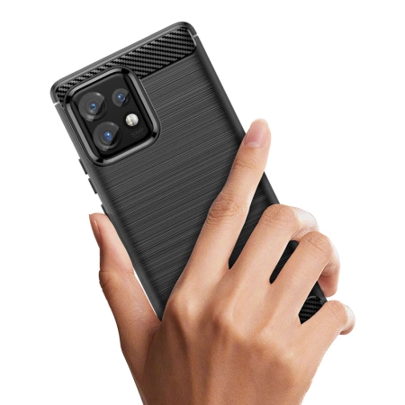 HURTEL ETUI CARBON CASE DO MOTOROLA EDGE 40 PRO OCHRONA PRZED ZARYSIWANIAMI