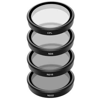 TELESIN ZESTAW FILTRÓW CPL ND8 ND16 ND32 DO DJI OSMO ACTION 3 4 5