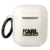 Etui Karl Lagerfeld KLA2HNIKTCT na AirPods 1/2 - przezroczyste Karl's Head