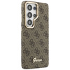Etui Guess 4G Script MagSafe do Samsung  Galaxy S26 Ultra brązowy
