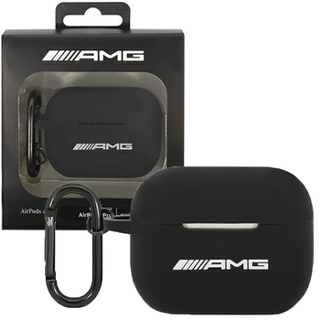 AMG AMAPSLWK AirPods Pro cover czarny/black Leather