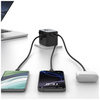 USAMS ŁADOWARKA SIECIOWA TRAVEL ADAPTER 17W DO US/AU/EU/UK Z USB-C USB-A