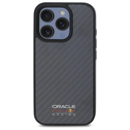 Red Bull RBHMP16X24CFILSK iPhone 16 Pro  Max 6.9 hardcase czarny/black Carbon Fiber Shiny Logo MagSafe