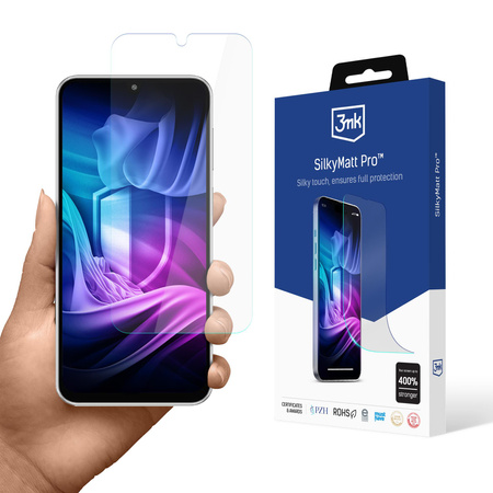 3MK FOLIA OCHRONNA DO SAMSUNG GALAXY M36 SILKY MATT PRO Z OCHRONĄ