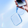 Joyroom powerbank 10000mAh Jelly Series 22.5W z wbudowanym kablem Lightning niebieski (JR-L003)
