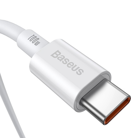 BASEUS KABEL PRZEJŚCIÓWKA USB-C DO USB-C 100W PD DO TELEFONÓW I LAPTOPÓW 1M