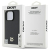 DKNY ETUI HARDCASE DO IPHONE 16 PRO 6.3 REPEAT PATTERN STACK LOGO