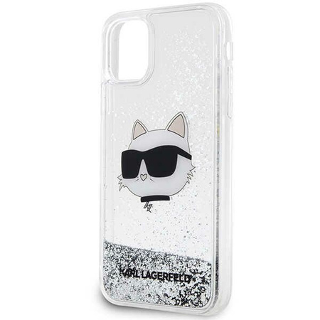KARL LAGERFELD KLHCN61LNCHCS ETUI DO IPHONE 11 XR Z OZDOBĄ CHOUPETTE