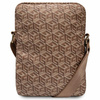 Guess Torba GUTB10HGCFSEW 10 brązowy/brown GCube Stripe Tablet Bag
