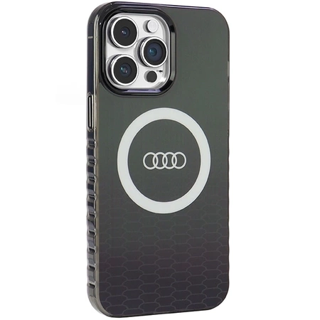 Etui Audi IML Big Logo MagSafe na iPhone 14 Pro Max - czarne