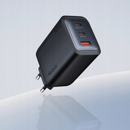 MCDODO ŁADOWARKA SIECIOWA ZASILACZ KOSTKA 3X USB-C PD USB 100W BIAŁA