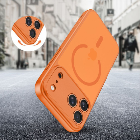 TECH-PROTECT BASICMAG MAGSAFE IPHONE 17 PRO MAX MATTE COSMIC ORANGE