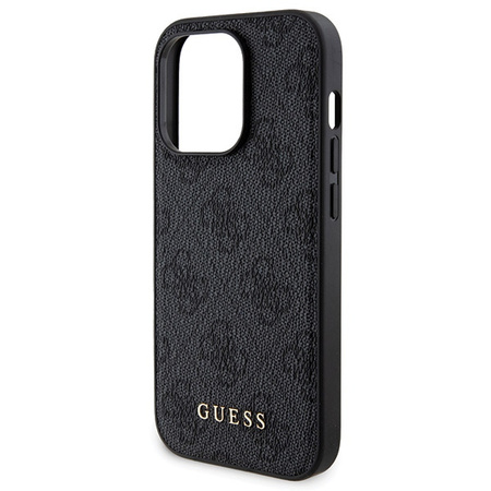 Zestaw Guess GUBPM5P13X4GEMGK iPhone13 Pro Max 6.7 hardcase + Powerbank 5000mAh MagSafe czarny/black 4G Metal Logo