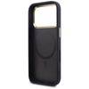 Etui Guess Perforated 4G MagSafe do iPhone 17 Pro niebieski