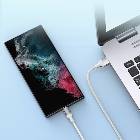 Joyroom kabel USB - micro USB 2.4A do szybkiego ładowania i transferu danych 2 m biały (S-UM018A10)