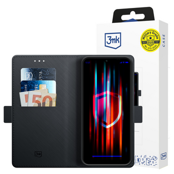 3MK POKROWIEC WALLET CASE DO SAMSUNG GALAXY A15 5G Z MAGNETYCZNYM ZAMKIEM