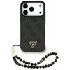 Etui Guess 4G Strap Triangle Logo MagSafe do iPhone 17 Pro czarny