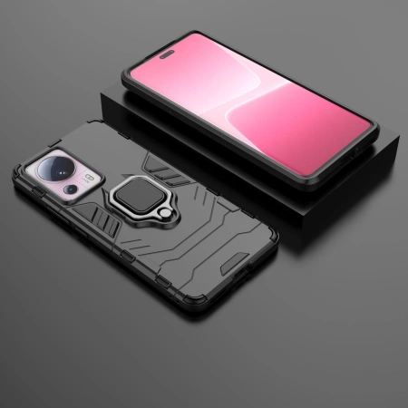 HURTEL ETUI POKROWIEC RING ARMOR DO XIAOMI 13 LITE Z UCHWYTEM MAGNETYCZNYM