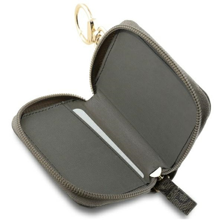 GUESS POUCH NA KABEL 4G TRIANGLE GUABP4DPTW NA TELEFONY ZAMKNIĘCIE NA ZAMEK