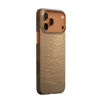 Pitaka Ultra-Slim Case, Golden Glint - iPhone 17 Pro Max
