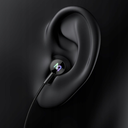 MCDODO SŁUCHAWKI PRZEWODOWE DO TELEFONU Z MIKROFONEM DOUSZNE USB-C DAC RGB
