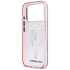 Etui Karl Lagerfeld IML Peekaboo MagSafe do iPhone 17 Pro różowy