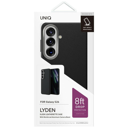 Etui UNIQ Lyden do Samsung Galaxy S26    Magclick Charging czarny
