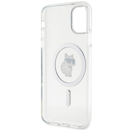 KARL LAGERFELD ETUI CASE DO IPHONE 11 XR PRZEZROCZYSTE HARDCASE DO MAGSAFE