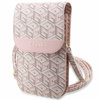 Torebka Guess GCube Stripe - różowa