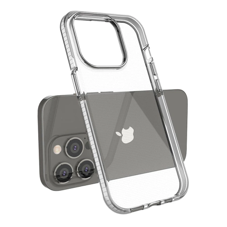 HURTEL ETUI CASE POKROWIEC SILIKONOWY DO IPHONE 14 PRO Z RAMKĄ WYTRZYMAŁY